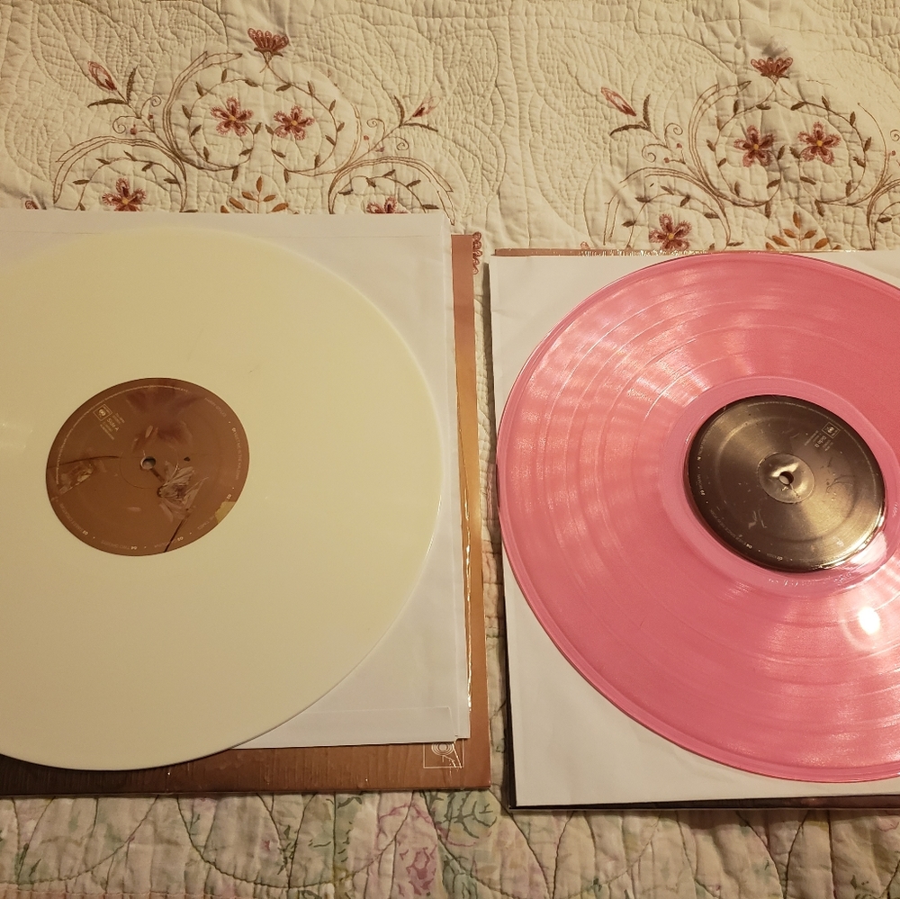 Harry Styles x2 - Pink and White